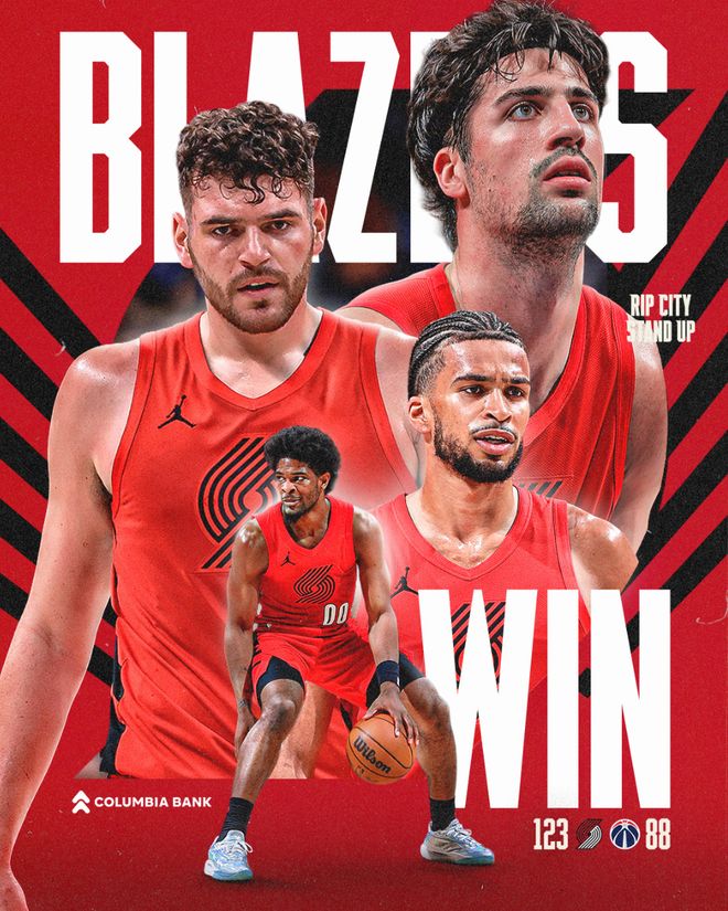 杨瀚森遭争议判罚引热议 开拓者大胜奇才锁定季